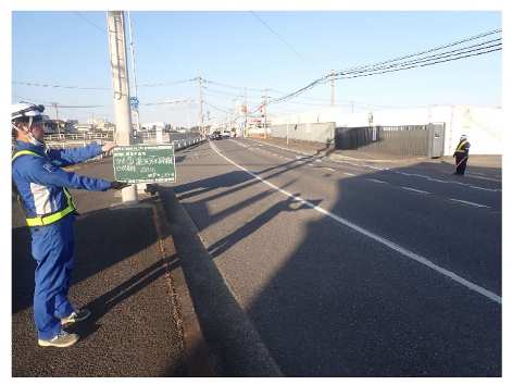 下水道管の緊急点検現場