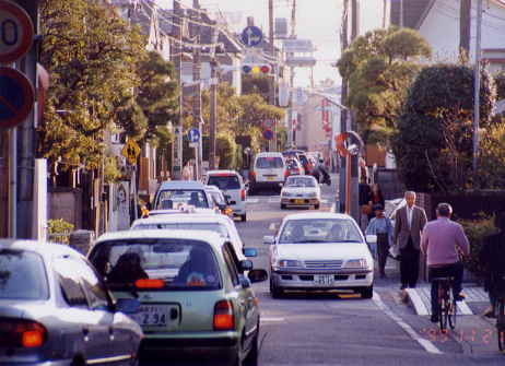 写真：今小路通り