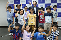 一日市長体験・集合写真